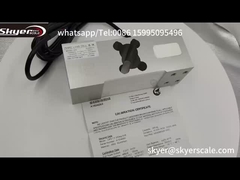 Đơn điểm Zemic L6G 300kg OIML Aluminium cân Load Cell In 600x800mm Scales