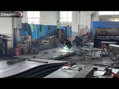 60x60cm 300kg Đường cân ghế bành di động Đường cân nền tảng thép cacbon