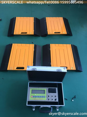 chất lượng  Wireless Portable Weighing Scale For Trucks 30 Ton Vehicle Weighing Pads nhà máy
