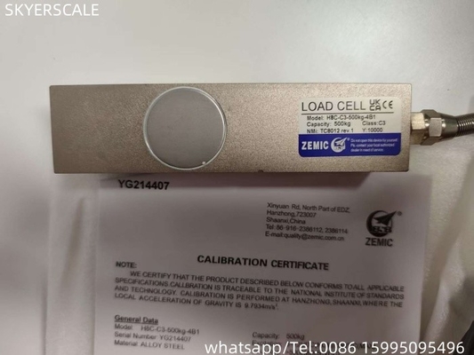chất lượng  500kg OIML Load Cells Amplifier Zemic H8C Weighing Sensor For Floor Weighintg Scale nhà máy