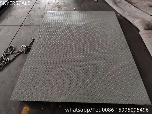 chất lượng  Electronic Platform Floor Weighing Scale Digital Platform Scale 5t 10t Carbon Steel AC/DC 110v/220v nhà máy