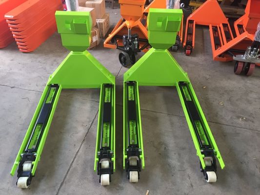 Cân xe nâng tay bằng thép cacbon điện tử 1.5T, 2T, 3T màu đỏ