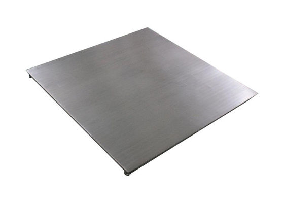 1,5x2m 3T Điện tử nền tảng thép không gỉ chải