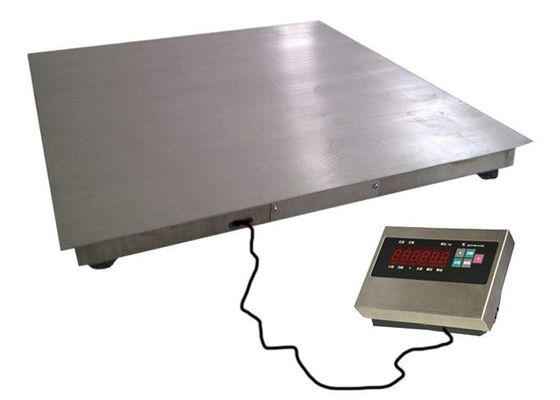 1,5x2m 3T Điện tử nền tảng thép không gỉ chải