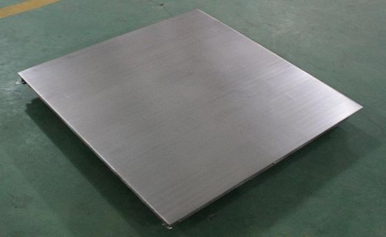 1,5x2m 3T Điện tử nền tảng thép không gỉ chải