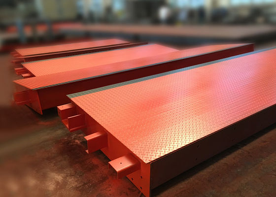 Trung Quốc sản xuất cầu cân Xe tải 3x16m-60 tấn Cân cầu cân cho xe tải cân