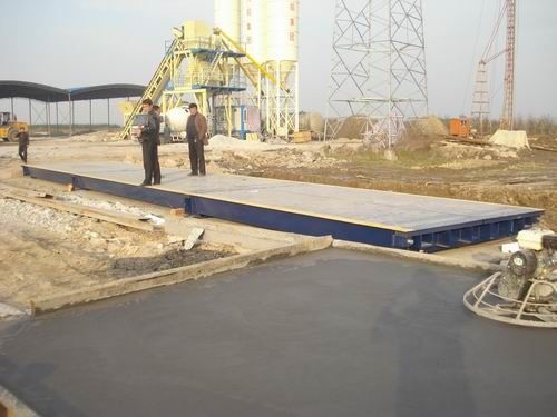 Trung Quốc sản xuất cầu cân Xe tải 3x16m-60 tấn Cân cầu cân cho xe tải cân