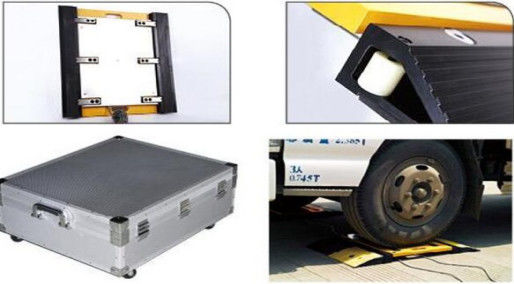 Hợp kim nhôm kỹ thuật số Cân trục di động không dây 4PCS Cân trọng lượng
