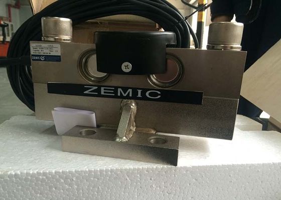 Cảm biến tải trọng ZEMIC HM9B 20t 30t Double Shear Beam Load Cell Màu trắng Đáy cho cầu cân