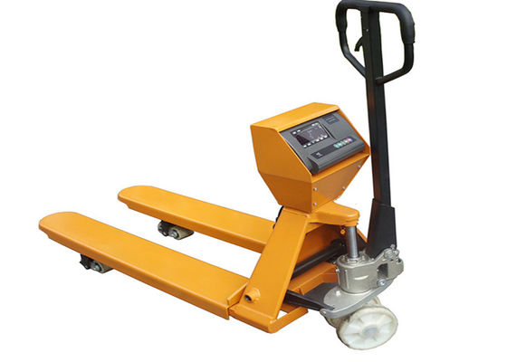 Cân xe nâng tay bằng thép cacbon điện tử 1.5T, 2T, 3T màu đỏ