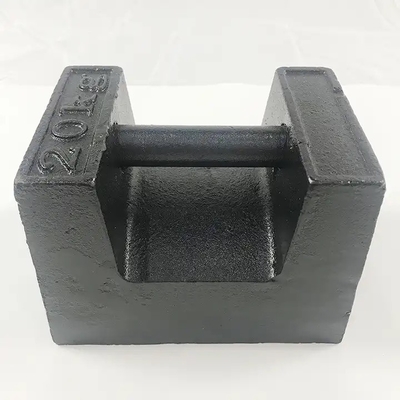 Trọng lượng thử nghiệm 20kg có thể xếp chồng lên nhau M1 Trọng lượng hiệu chuẩn sắt đúc 20kg cho cần cẩu