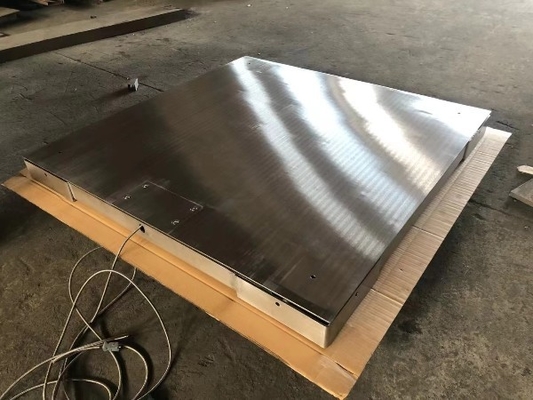 Thang đo kỹ thuật số chống nước 1.2x1.2m 3t sàn sàn sàn thép không gỉ