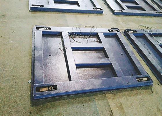 5000lbs Sàn thép kỹ thuật số nhẹ Cân nặng 1,2x1,2m