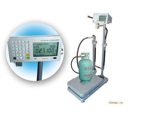 2-120kg Tự động chống cháy nổ Máy nạp gas nấu ăn Quy mô LPG cho xi lanh gas