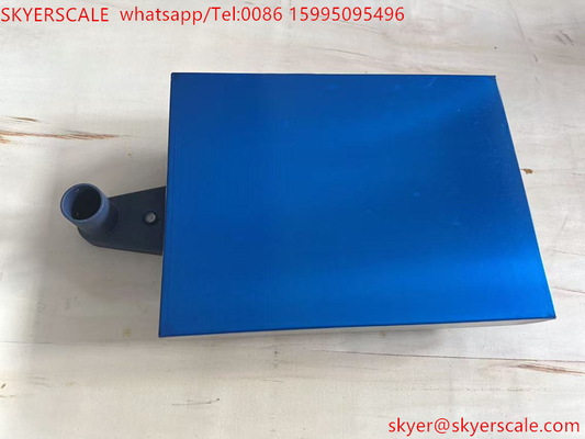 Màu xanh Carbon Steel Bench cân cân 30x40cm 100kg Bột phủ