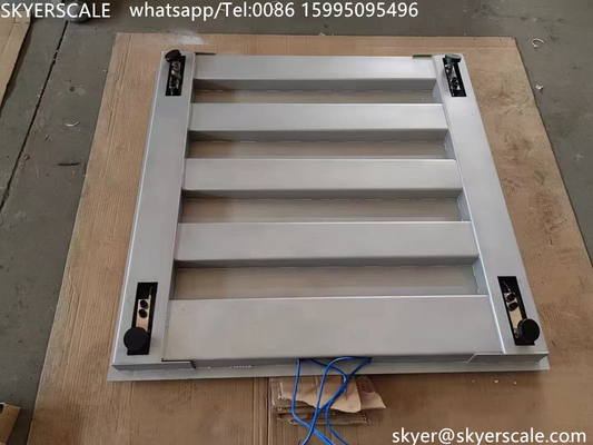Độ chính xác cao 1.2x1.2m 3 tấn thép không gỉ cân sàn kỹ thuật số