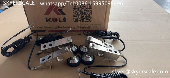 Keli Shear Beam 2 tấn Load Cell SQB với chân cho cân bằng sàn cân bằng động vật