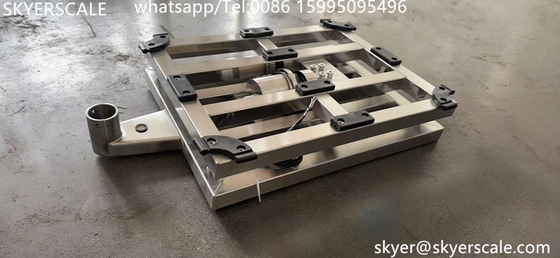 Độ chính xác cao thép không gỉ thang máy công nghiệp 300KG đến 800KG cân nền tảng thang
