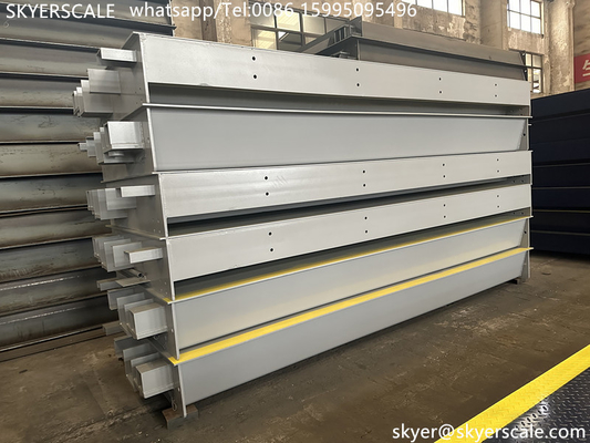 80 tấn 3x18m Đường cân cầu ngang xe Đường đo trọng lượng chính xác Giải pháp
