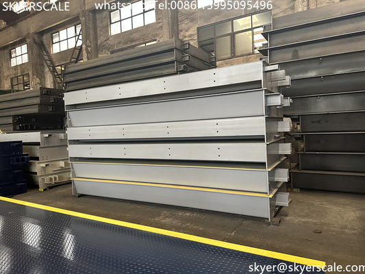 80 tấn 3x18m Đường cân cầu ngang xe Đường đo trọng lượng chính xác Giải pháp