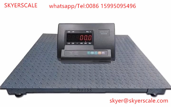 1.2x1.2m 2Ton Machine Wire Platform Industrial Digital Weighing Scale với loại màn hình A12
