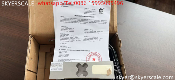 ZEMIC Load Cell L6E 100KG C3 Độ chính xác trong kho cho thang đo định giá và thang đo chuẩn