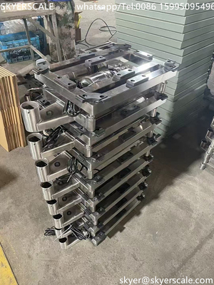 Đường cân trọng lượng băng ghế điện tử 50x40cm 250kg với chỉ số cân A12E