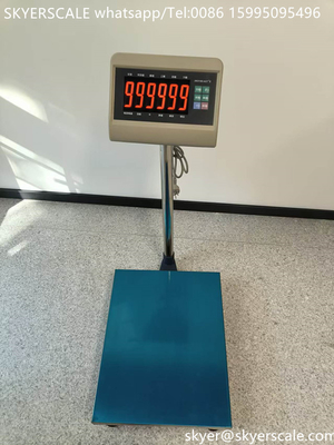 300kg Platform Bench Scale Kết nối máy tính với Rs232