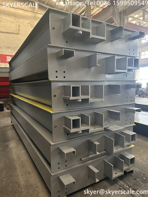 Ứng dụng phổ biến 3m chiều rộng 10m chiều dài 60t Đường cân xe tải hạng nặng Đường cân trọng lượng Đường cầu mượt hoặc nền tảng bảng kiểm tra