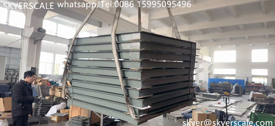 Công nghiệp 5 tấn công suất thép cacbon 1.2 * 1.5m sàn sàn nền tảng kỹ thuật số với chỉ số A12E