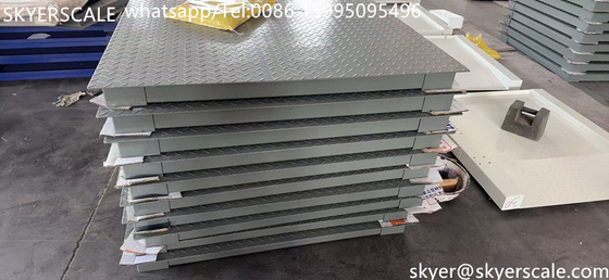 Công nghiệp 5 tấn công suất thép cacbon 1.2 * 1.5m sàn sàn nền tảng kỹ thuật số với chỉ số A12E