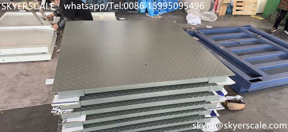 Công nghiệp 5 tấn công suất thép cacbon 1.2 * 1.5m sàn sàn nền tảng kỹ thuật số với chỉ số A12E