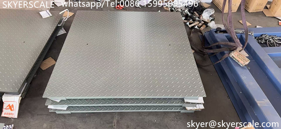 Công nghiệp 5 tấn công suất thép cacbon 1.2 * 1.5m sàn sàn nền tảng kỹ thuật số với chỉ số A12E