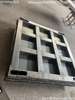 Công nghiệp 5 tấn công suất thép cacbon 1.2 * 1.5m sàn sàn nền tảng kỹ thuật số với chỉ số A12E