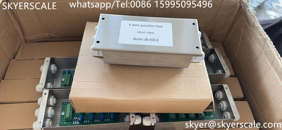 Thép không gỉ 4 Way Load Cell Digital Summing Junction Box