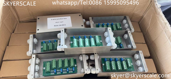 Thép không gỉ 4 Way Load Cell Digital Summing Junction Box