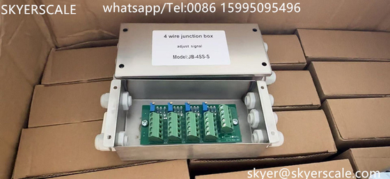 Thép không gỉ 4 Way Load Cell Digital Summing Junction Box