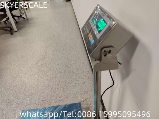 40x50cm 150kg Đường cân nền tảng thép không gỉ với chỉ số chống nước LED xanh