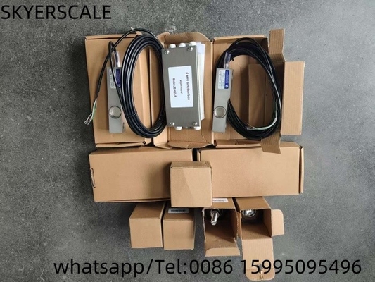 ZEMIC BM8D Đường cắt thép thép không gỉ pin chịu nước 1000kg Đường cân nền tảng Scale Load Cell Weighing Sensor