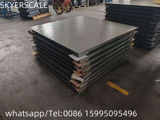 Đường cân nền tảng cân bằng kỹ thuật số cân nặng 1,2x1.2m 1 tấn-3 tấn thang sàn