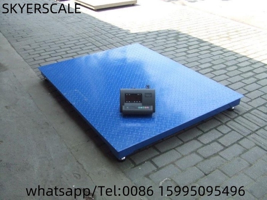 Thang đo sàn công nghiệp Với chỉ số cân 500kg đến 5000kg Với máy in