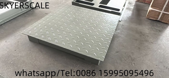 Carbon Steel nền tảng sàn cân 1.22x1.22m 3t với chỉ số cân XK315A1X