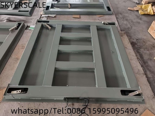 Đường cân sàn hạng nặng 1.2x1.5m Đường cân nền tảng Thép carbon 3000kg
