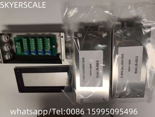Đường cân trọng lượng sàn 4 Loadcell Weighing Inox Junction Box