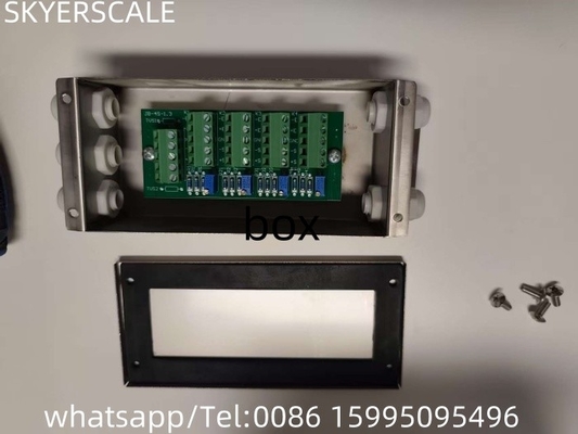Đường cân trọng lượng sàn 4 Loadcell Weighing Inox Junction Box