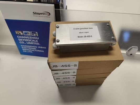 Đường cân trọng lượng sàn 4 Loadcell Weighing Inox Junction Box