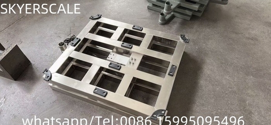 150kg Stainless Steel cân nền tảng cân với XK3190-A12 chỉ số LCD