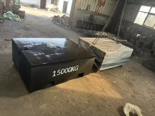 15000kg Đàn cân bằng sắt đúc chống ăn mòn cho các dụng cụ đo lường và đo lường quy mô lớn