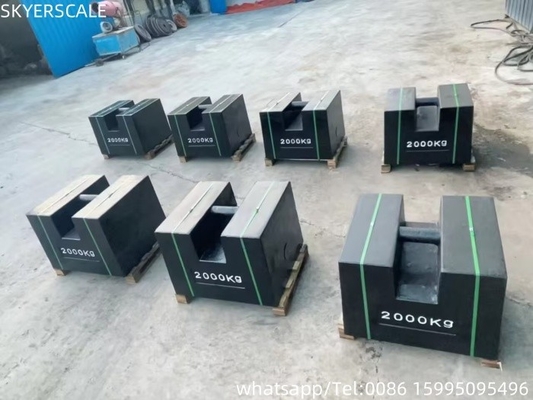 15000kg Đàn cân bằng sắt đúc chống ăn mòn cho các dụng cụ đo lường và đo lường quy mô lớn