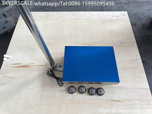 SKYERSCALE 30x40cm Platform Scale 60kg 304 Stainless Steel Platform Industrial Bench Scale